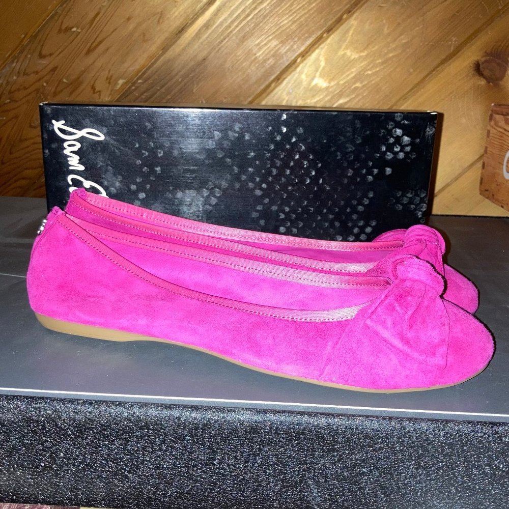 New Sam Edelman Emma Flats in "Rose Suede" Size 10 (Box 65)